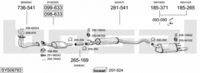 BOSAL sys06783 -  