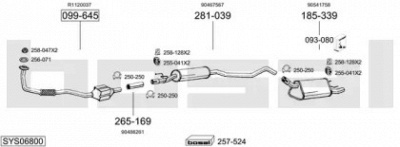 BOSAL sys06800 -