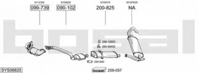 BOSAL sys06825 -