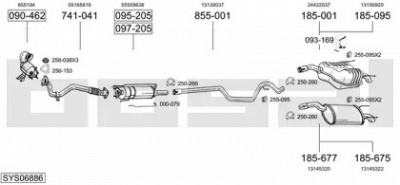 BOSAL sys06886 -