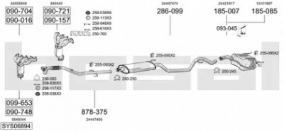 BOSAL sys06894 -  