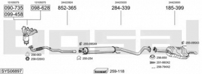 BOSAL sys06897 -  
