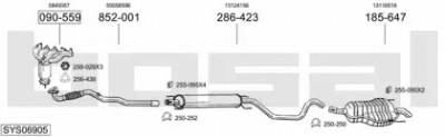 BOSAL sys06905 -  