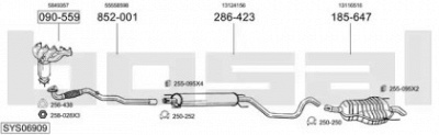 BOSAL sys06909 -