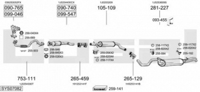 BOSAL sys07082 -  