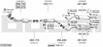 BOSAL sys07088 -