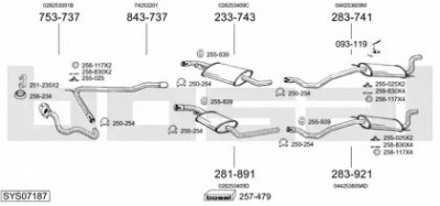 BOSAL sys07187 -  