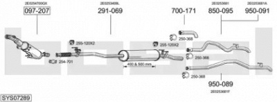 BOSAL sys07289 -