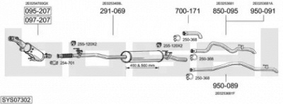 BOSAL sys07302 -