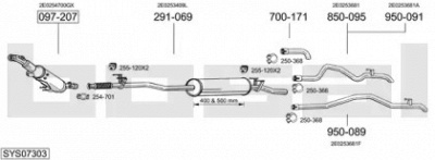 BOSAL sys07303 -