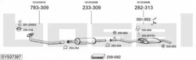 BOSAL sys07387 -