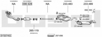 BOSAL sys07402 -