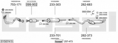 BOSAL sys07415 -  