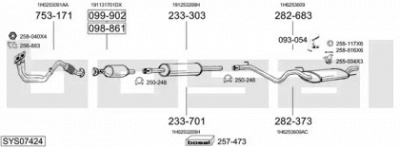 BOSAL sys07424 -