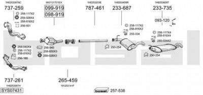BOSAL sys07431 -
