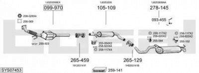 BOSAL sys07453 -  
