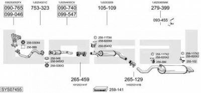 BOSAL sys07455 -  