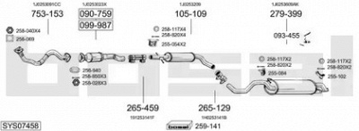 BOSAL sys07458 -  