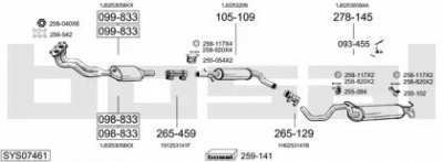 BOSAL sys07461 -