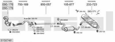 BOSAL sys07481 -