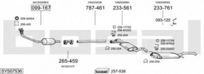 BOSAL sys07536 -
