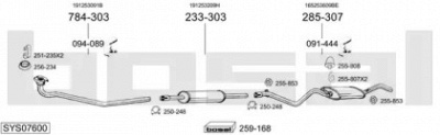 BOSAL sys07600 -