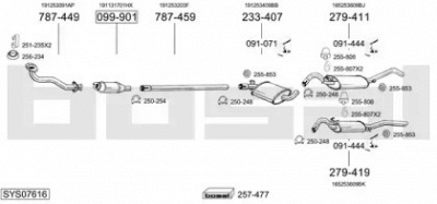 BOSAL sys07616 -