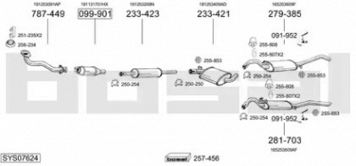 BOSAL sys07624 -