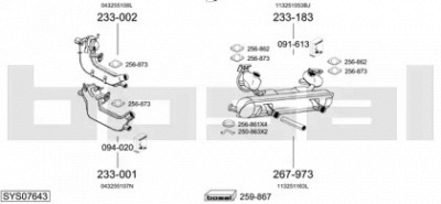 BOSAL sys07643 -