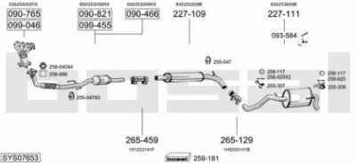 BOSAL sys07653 -  