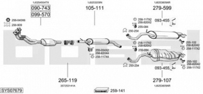 BOSAL sys07679 -  