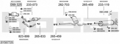 BOSAL sys07725 -  