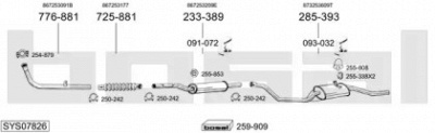 BOSAL sys07826 -