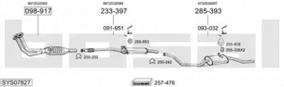 BOSAL sys07827 -  