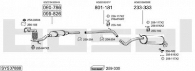 BOSAL sys07888 -