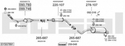 BOSAL sys07891 -