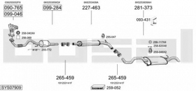 BOSAL sys07909 -