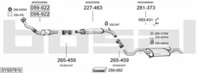 BOSAL sys07910 -  