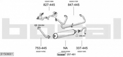 BOSAL sys08001 -  
