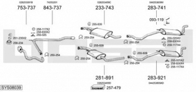 BOSAL sys08039 -  
