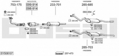BOSAL sys08107 -