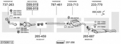 BOSAL sys08112 -