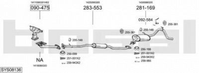 BOSAL sys08136 -