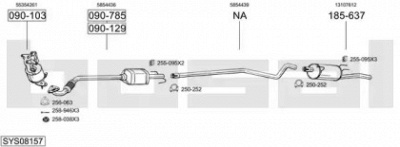 BOSAL sys08157 -  