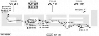 BOSAL sys08184 -