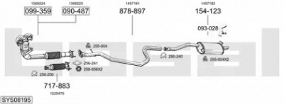 BOSAL sys08195 -