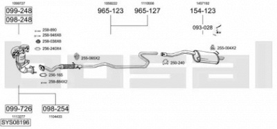 BOSAL sys08196 -