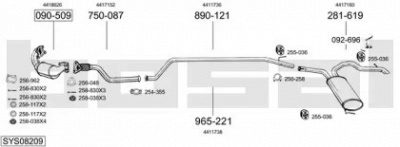 BOSAL sys08209 -
