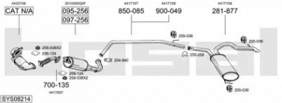 BOSAL sys08214 -