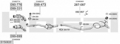 BOSAL sys08351 -